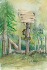 Birdhouse on the Lake