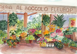 Italian Flower Market